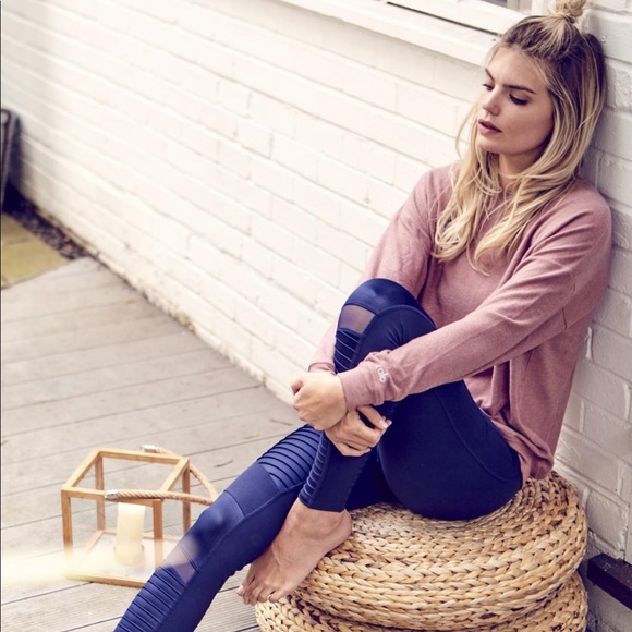 ALO Yoga Tops - Brand New Alo Yoga “Falls” Long Sleeve Top in Rose